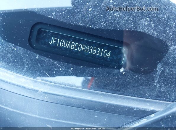 JF1GUABC0R8383104 2024 SUBARU IMPREZA Gray Engine compartment view