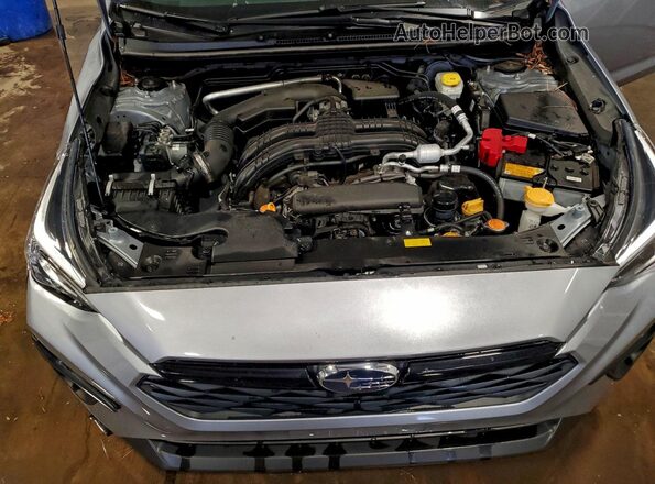 JF1GUABC1R8856587 2024 SUBARU IMPREZA Silver უკანა სალონის ხედი