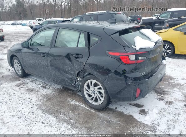 JF1GUABC3S8282743 2025 SUBARU IMPREZA Черный Задняя левая четверть