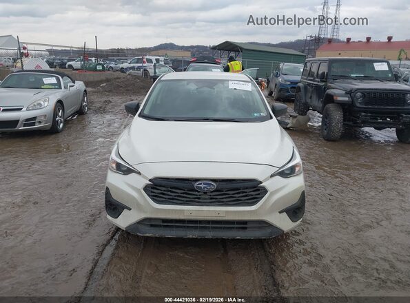 JF1GUABC4R8856647 2024 SUBARU IMPREZA White Սարքավորումների վահանակի տեսք