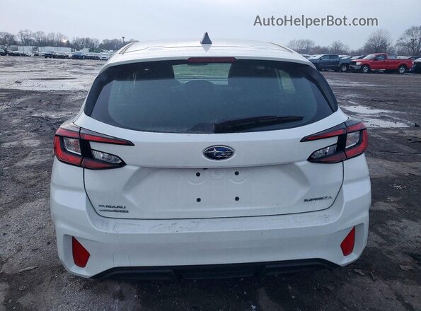 JF1GUABC4S8296084 2025 SUBARU IMPREZA White 