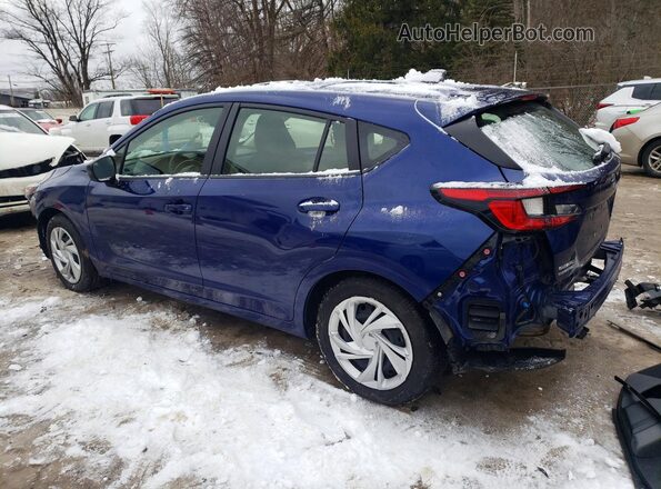 JF1GUABC9S8209005 2025 SUBARU IMPREZA Blue Задня ліва чверть