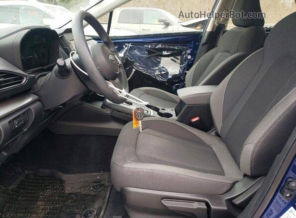 JF1GUABC9S8209005 2025 SUBARU IMPREZA Blue Вид салону спереду