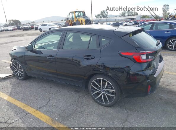 JF1GUAFC3R8363391 2024 SUBARU IMPREZA Черный Задняя левая четверть
