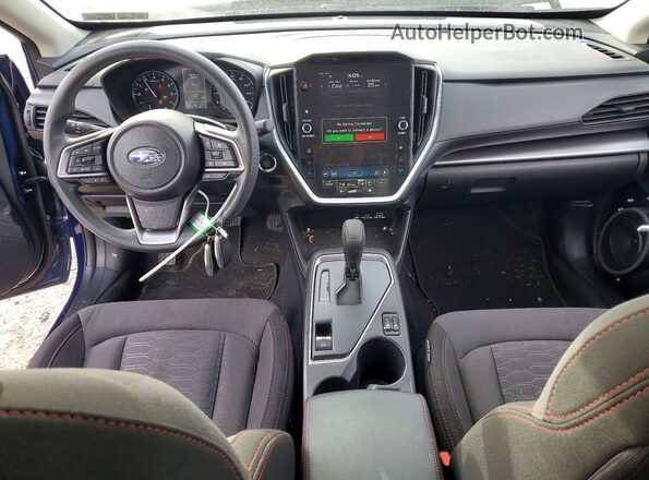 JF1GUAFC7R8330071 2024 SUBARU IMPREZA Blue Vista del salpicadero