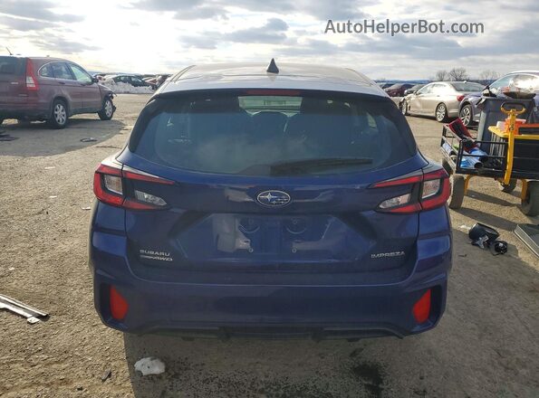 JF1GUAFC7R8330071 2024 SUBARU IMPREZA Blue Vista trasera