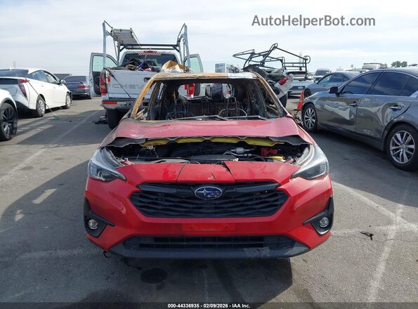 JF1GUHJC3R8336143 2024 SUBARU IMPREZA Красный Вид панели приборов