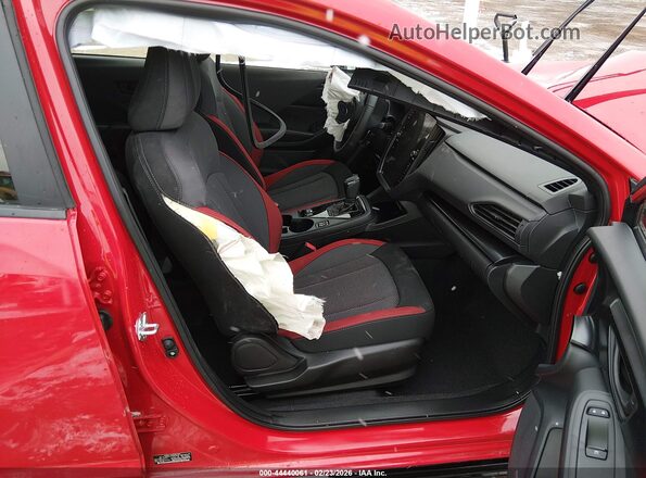 JF1GUHJC3T8203406 2026 SUBARU IMPREZA Red წინა სალონის ხედი