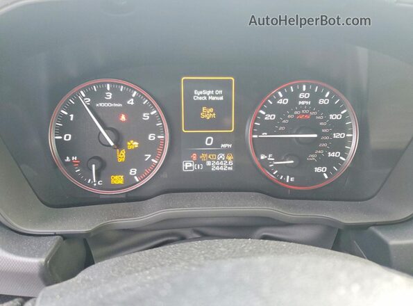 JF1GUHJC7S8273263 2025 SUBARU IMPREZA Gray 