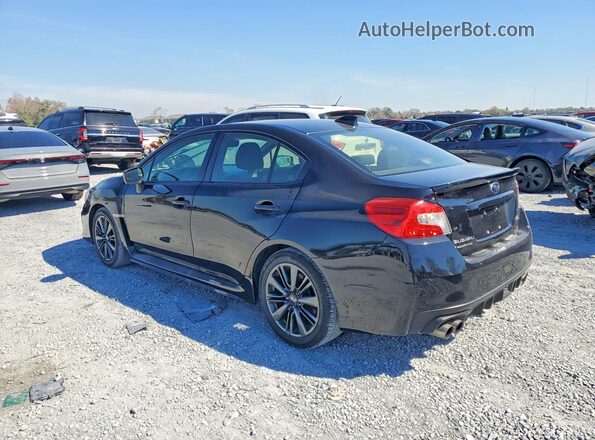 JF1VA1A62M9801614 2021 SUBARU WRX Черный Задняя левая четверть