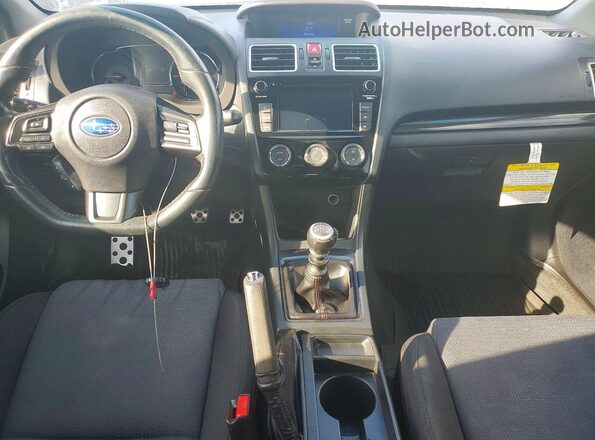 JF1VA1A62M9801614 2021 SUBARU WRX Черный Вид панели приборов