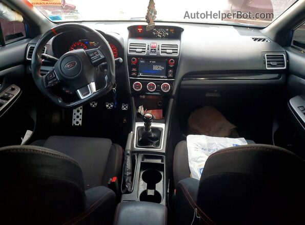 JF1VA1B62G9809683 2016 SUBARU WRX Blue 