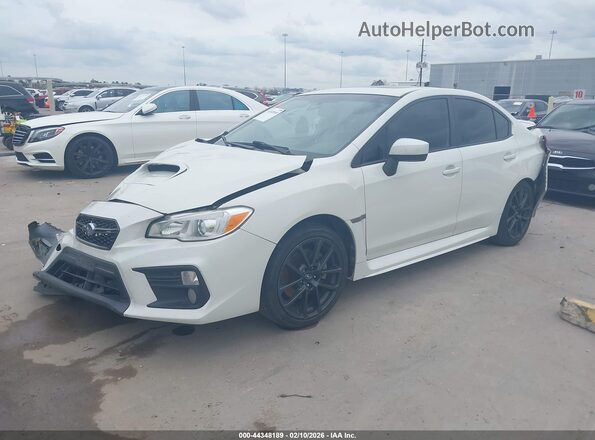 JF1VA1C69M9810663 2021 SUBARU WRX White წინა მარცხენა ხედი სამი მეოთხედიდან