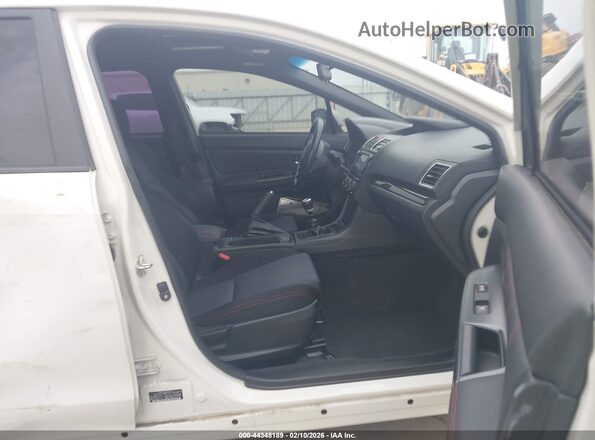 JF1VA1C69M9810663 2021 SUBARU WRX White წინა სალონის ხედი