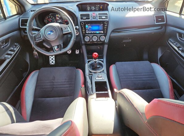 JF1VA2E6XM9821948 2021 SUBARU WRX Gray Вид панелі приладів