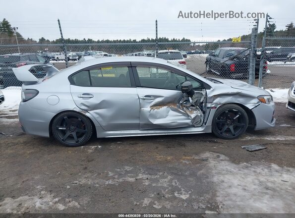 JF1VA2M62H9813205 2017 SUBARU WRX STI Silver Rear interior view