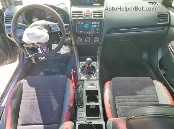 JF1VA2S61M9819607 2021 SUBARU WRX Black Dashboard view