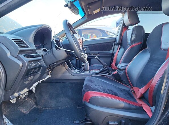 JF1VA2S63M9804882 2021 SUBARU WRX Black წინა სალონის ხედი