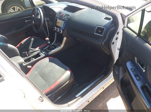 JF1VA2Y68H9840144 2017 SUBARU WRX STI White 