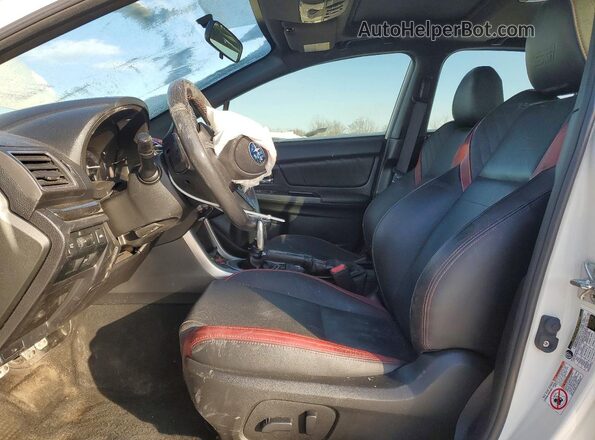 JF1VA2Y6XG9819133 2016 SUBARU WRX White წინა სალონის ხედი
