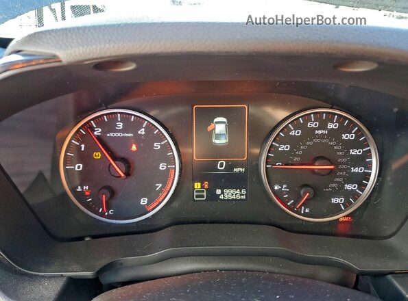 JF1VBAA60P9805260 2023 SUBARU WRX Black Instrument cluster view