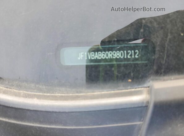 JF1VBAB60R9801212 2024 SUBARU WRX Silver Vista del compartimento del motor