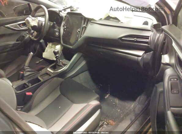 JF1VBAB61R9802921 2024 SUBARU WRX Gray Вид салону спереду