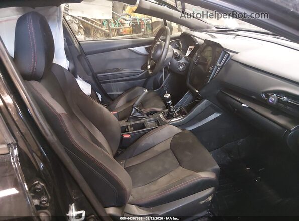 JF1VBAB64R9813167 2024 SUBARU WRX Black Widok wnętrza z przodu