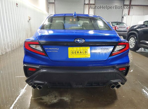JF1VBAB64R9814920 2024 SUBARU WRX Blue Вид ззаду