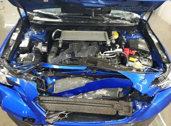 JF1VBAB64R9814920 2024 SUBARU WRX Blue Вид задньої частини салону