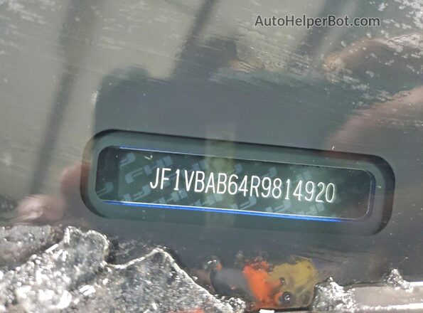 JF1VBAB64R9814920 2024 SUBARU WRX Blue Вид підкапотного простору