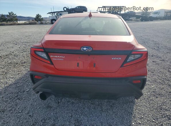 JF1VBAB67R9809713 2024 SUBARU WRX Red Widok z tyłu