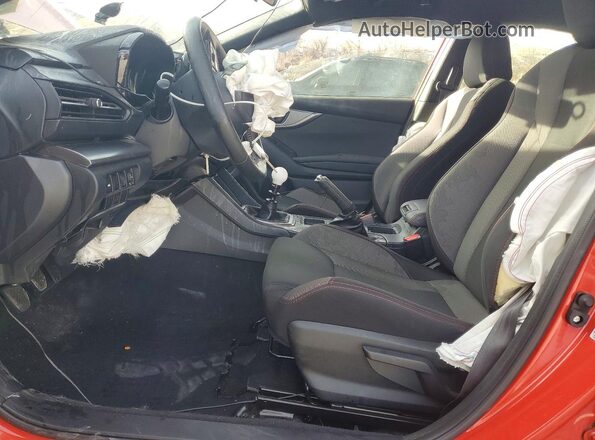 JF1VBAB67R9809713 2024 SUBARU WRX Red Widok wnętrza z przodu