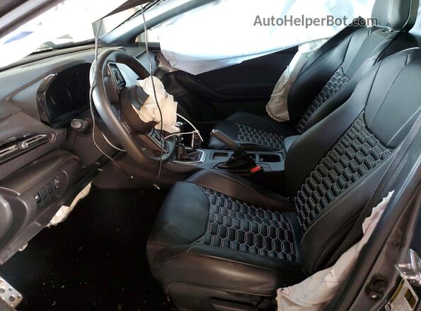 JF1VBAF61P9816602 2023 SUBARU WRX Gray წინა სალონის ხედი