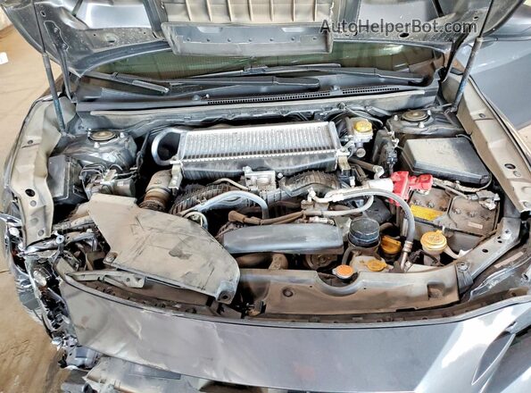 JF1VBAF61P9816602 2023 SUBARU WRX Gray უკანა სალონის ხედი