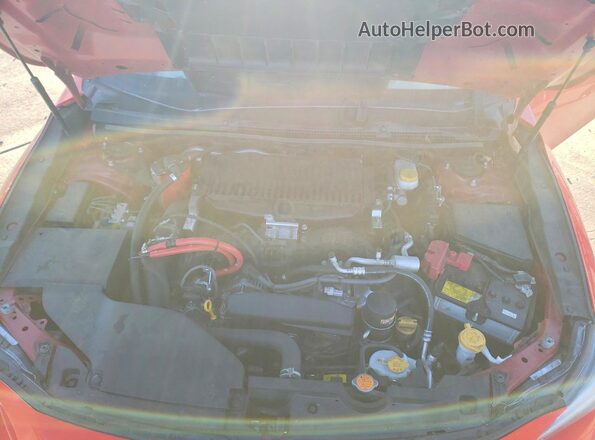 JF1VBAF61P9824148 2023 SUBARU WRX Red უკანა სალონის ხედი