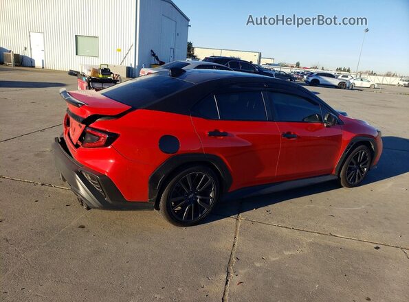 JF1VBAF61P9824148 2023 SUBARU WRX Red უკანა მარჯვენა
