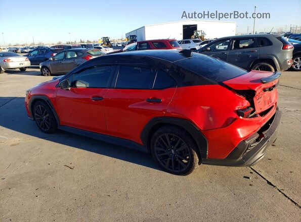 JF1VBAF61P9824148 2023 SUBARU WRX Red უკანა მარცხენა