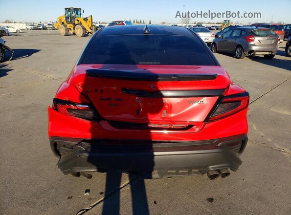 JF1VBAF61P9824148 2023 SUBARU WRX Red უკანა ხედი