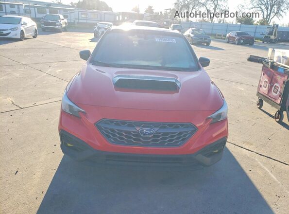 JF1VBAF61P9824148 2023 SUBARU WRX Red წინა ხედი
