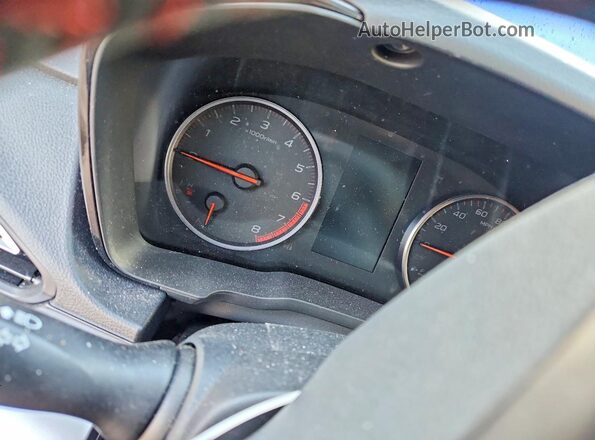 JF1VBAF62N9030532 2022 SUBARU WRX Blue Instrument cluster view