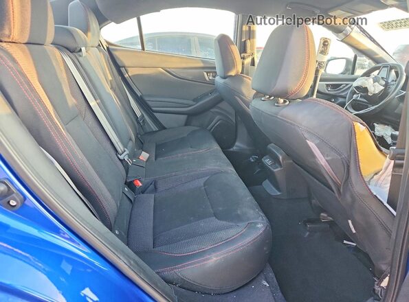 JF1VBAF62N9030532 2022 SUBARU WRX Blue Rear seats view
