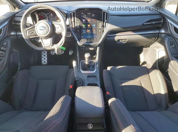 JF1VBAF68P9811610 2023 SUBARU WRX White Widok deski rozdzielczej