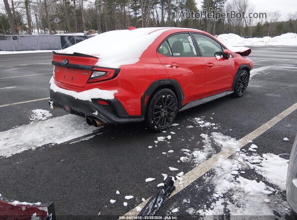 JF1VBAF6XP9805145 2023 SUBARU WRX Красный Задняя правая четверть