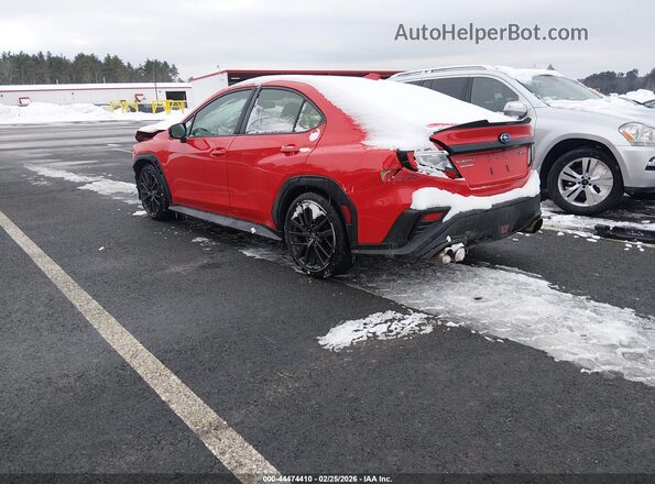 JF1VBAF6XP9805145 2023 SUBARU WRX Красный Задняя левая четверть