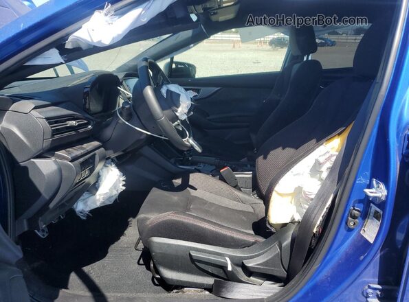 JF1VBAH61R9805583 2024 SUBARU WRX Blue Vista interior delantera