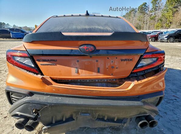 JF1VBAH64R8805387 2024 SUBARU WRX Orange Вид ззаду