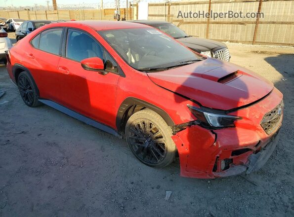 JF1VBAH67R8806789 2024 SUBARU WRX Red Przód prawy