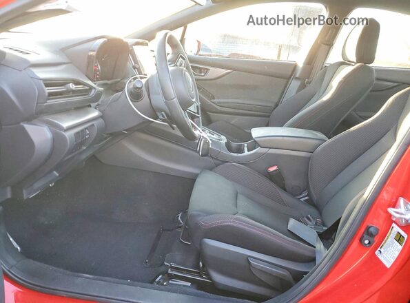 JF1VBAH67R8806789 2024 SUBARU WRX Red Widok wnętrza z przodu