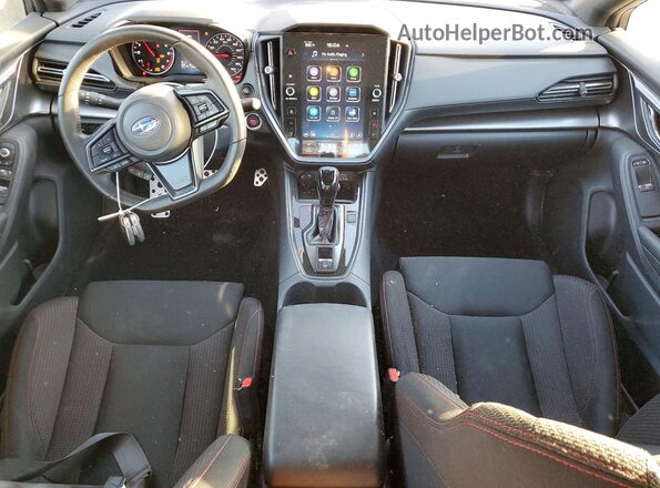 JF1VBAH67R8806789 2024 SUBARU WRX Red Widok deski rozdzielczej